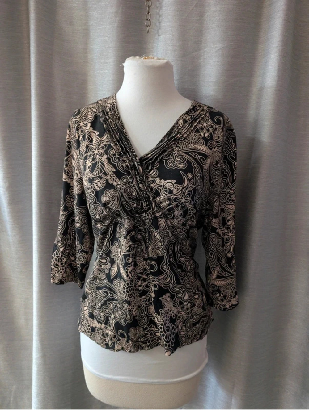 Boho Cotton Modal Batik Top PXL